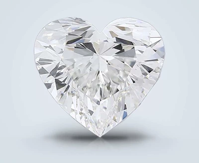 5.07ct G VS1 Rare Carat Ideal Cut Heart Lab Grown Diamond