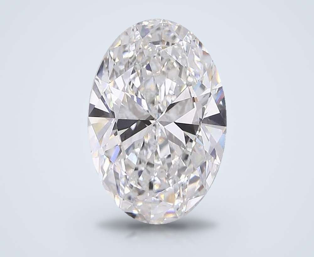 13.09ct F VS1 Rare Carat Ideal Cut Oval Lab Grown Diamond
