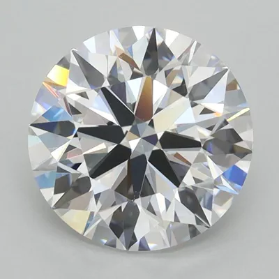 2.50ct D VVS1 Rare Carat Ideal Cut Round Lab Grown Diamond