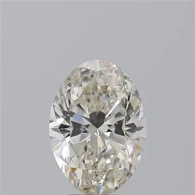3.52ct H SI2 Very Good Cut Oval Diamond
