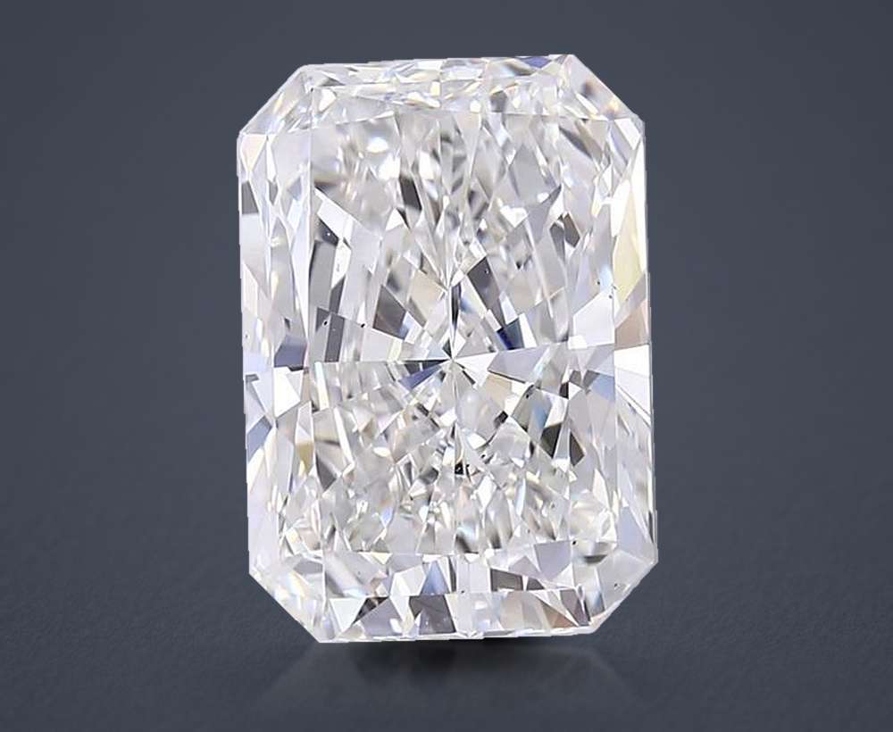12.07ct F VS1 Rare Carat Ideal Cut Radiant Lab Grown Diamond