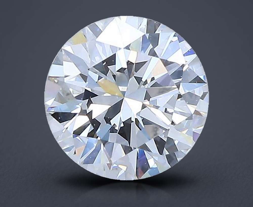 1.70ct E VVS1 Rare Carat Ideal Cut Round Diamond