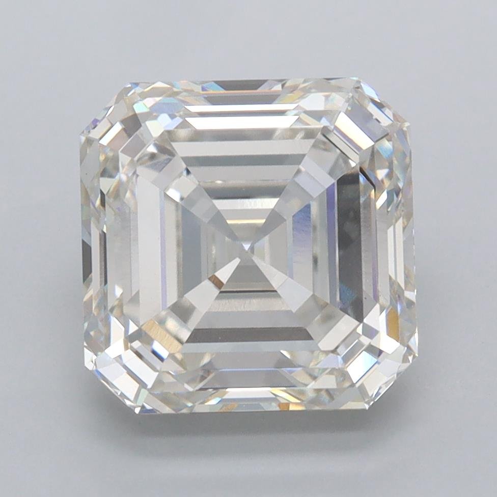 4.04ct G VVS2 Excellent Cut Asscher Lab Grown Diamond
