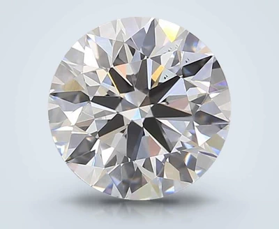 2.07ct D VS2 Rare Carat Ideal Cut Round Lab Grown Diamond