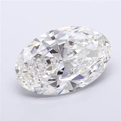 15.03ct F VVS2 Very Good Cut Oval Lab Grown Diamond