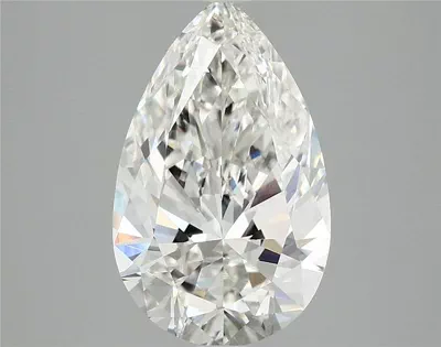 3.00ct H VVS2 Rare Carat Ideal Cut Pear Lab Grown Diamond
