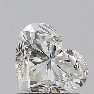 1.01ct J SI1 Rare Carat Ideal Cut Heart Diamond