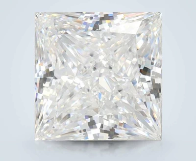 3.11ct E VVS2 Rare Carat Ideal Cut Princess Lab Grown Diamond