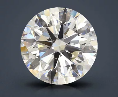5.01ct J SI1 Rare Carat Ideal Cut Round Diamond