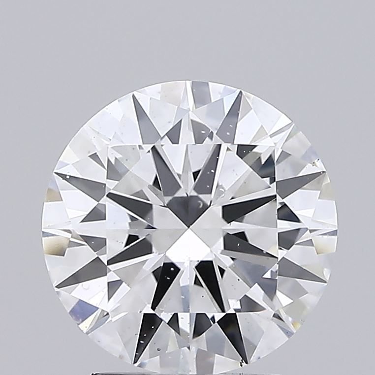 2.52ct E SI1 Excellent Cut Round Lab Grown Diamond