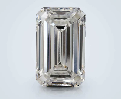 15.06ct F VVS2 Rare Carat Ideal Cut Emerald Lab Grown Diamond