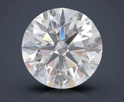 3.26ct D VVS1 Rare Carat Ideal Cut Round Lab Grown Diamond