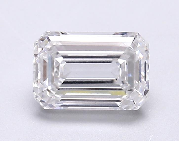 1.11ct D VS1 Rare Carat Ideal Cut Emerald Lab Grown Diamond