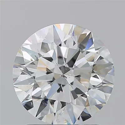 2.06ct G SI2 Rare Carat Ideal Cut Round Diamond