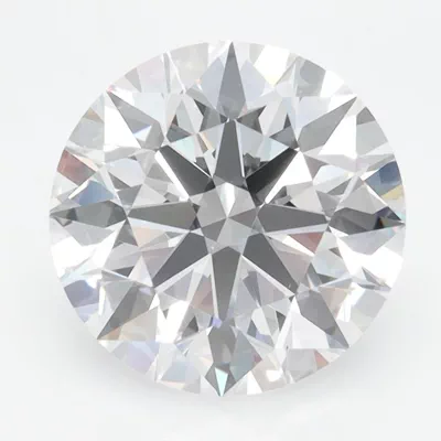 3.41ct D VS1 Rare Carat Ideal Cut Round Lab Grown Diamond