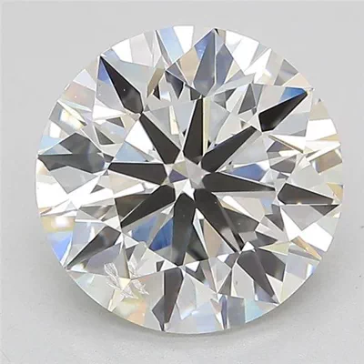 3.02ct H SI1 Excellent Cut Round Lab Grown Diamond