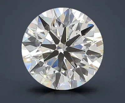 3.02ct H SI1 Excellent Cut Round Lab Grown Diamond