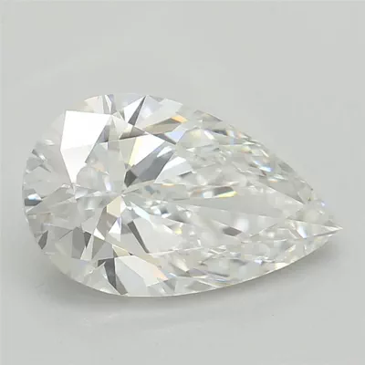 1.09ct D VS1 Rare Carat Ideal Cut Pear Lab Grown Diamond