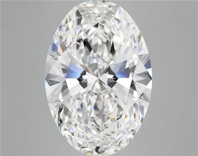 11.83ct F VVS2 Rare Carat Ideal Cut Oval Lab Grown Diamond