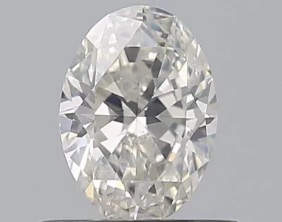 0.51ct H SI2 Rare Carat Ideal Cut Oval Diamond
