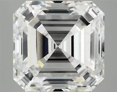 7.05ct F VVS2 Excellent Cut Asscher Lab Grown Diamond