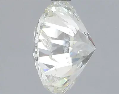 3.01ct J SI2 Rare Carat Ideal Cut Round Diamond
