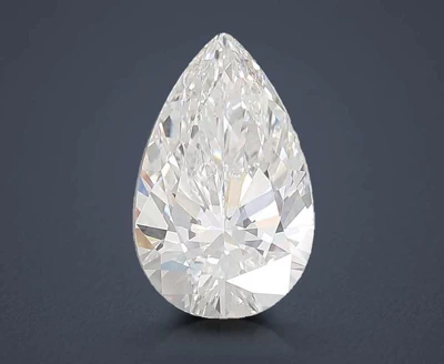 7.08ct E VS1 Rare Carat Ideal Cut Pear Lab Grown Diamond