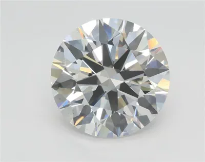 3.01ct E SI1 Excellent Cut Round Lab Grown Diamond