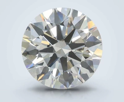 3.01ct E SI1 Excellent Cut Round Lab Grown Diamond