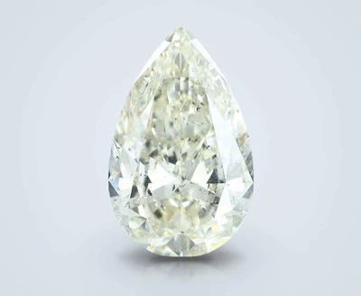 4.04ct J SI2 Very Good Cut Pear Diamond