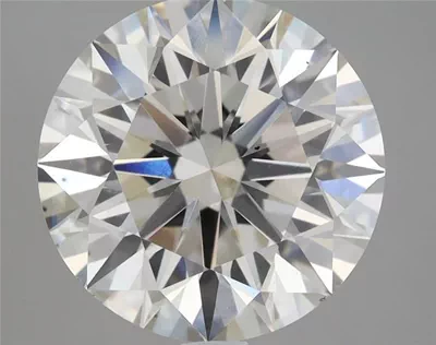 5.38ct H VS2 Rare Carat Ideal Cut Round Lab Grown Diamond