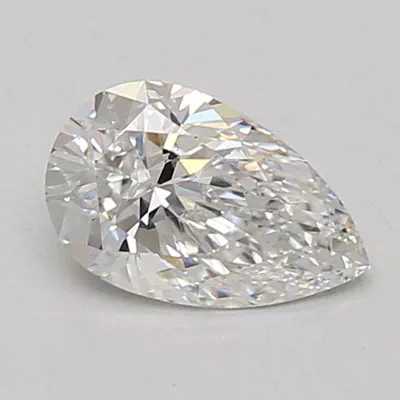 0.95ct D VS1 Rare Carat Ideal Cut Pear Lab Grown Diamond