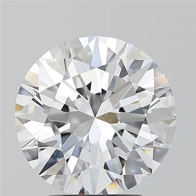 3.01ct D SI1 Rare Carat Ideal Cut Round Diamond