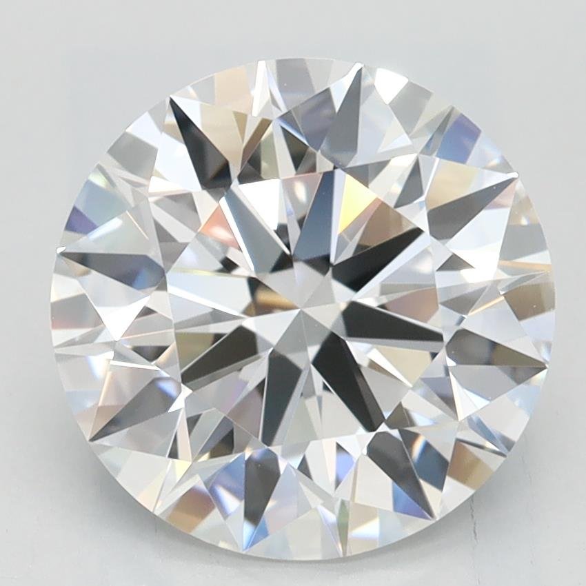 2.38ct D VVS1 Rare Carat Ideal Cut Round Lab Grown Diamond