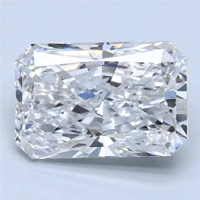 2.11ct E VVS2 Rare Carat Ideal Cut Radiant Lab Grown Diamond