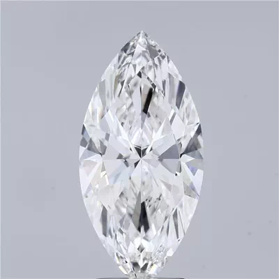3.34ct F VVS1 Rare Carat Ideal Cut Marquise Lab Grown Diamond