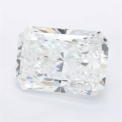 4.09ct D VS1 Rare Carat Ideal Cut Radiant Lab Grown Diamond