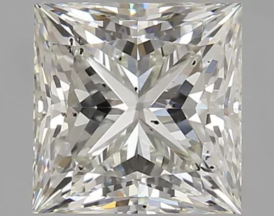 1.50ct K SI2 Rare Carat Ideal Cut Princess Diamond
