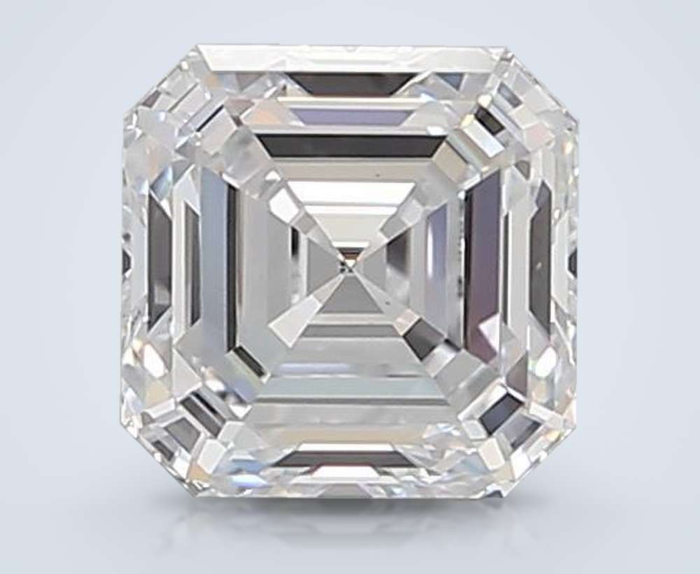 1.54ct E VS1 Rare Carat Ideal Cut Asscher Lab Grown Diamond