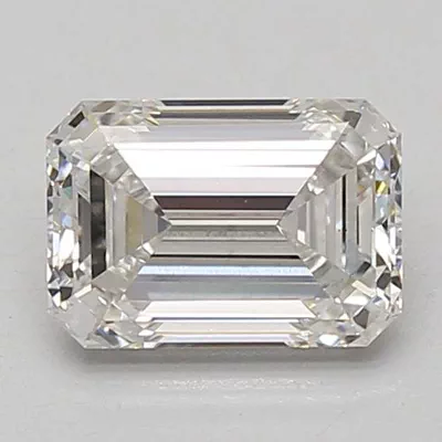 1.53ct F VS1 Excellent Cut Emerald Lab Grown Diamond