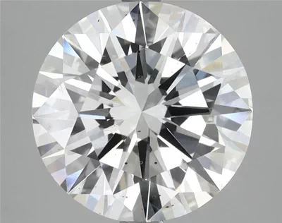 4.02ct F SI1 Excellent Cut Round Lab Grown Diamond