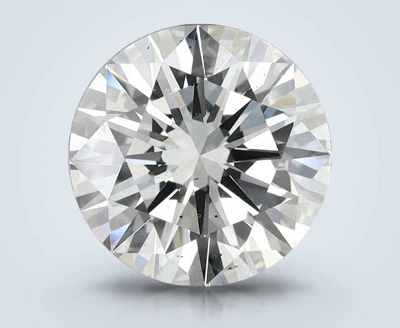 4.02ct F SI1 Excellent Cut Round Lab Grown Diamond