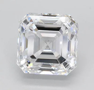 2.01ct D VS2 Very Good Cut Asscher Lab Grown Diamond