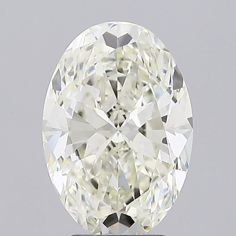 4.02ct I VVS2 Rare Carat Ideal Cut Oval Diamond
