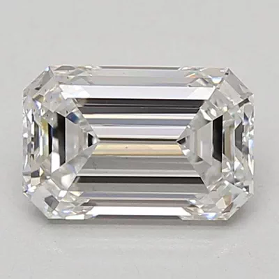1.57ct E VS2 Excellent Cut Emerald Lab Grown Diamond