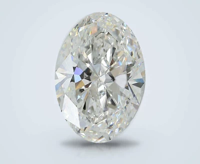 6.35ct F VVS2 Rare Carat Ideal Cut Oval Lab Grown Diamond