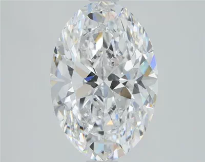 10.04ct F VVS2 Rare Carat Ideal Cut Oval Lab Grown Diamond