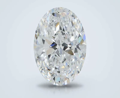 10.04ct F VVS2 Rare Carat Ideal Cut Oval Lab Grown Diamond