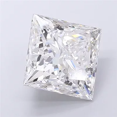 11.06ct F VS1 Rare Carat Ideal Cut Princess Lab Grown Diamond