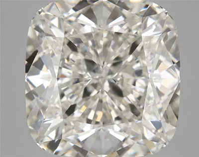 6.51ct H VS1 Rare Carat Ideal Cut Cushion Lab Grown Diamond